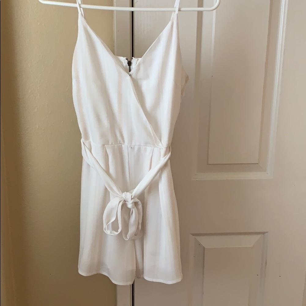 white romper